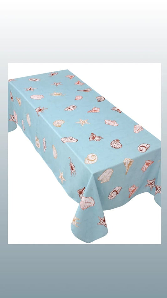 Sea shells table cover