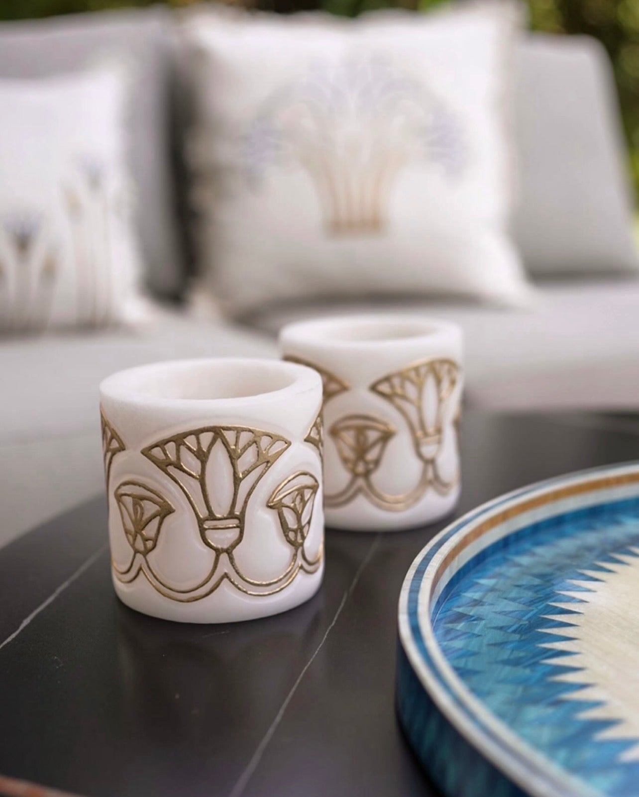 Lotus Candle
