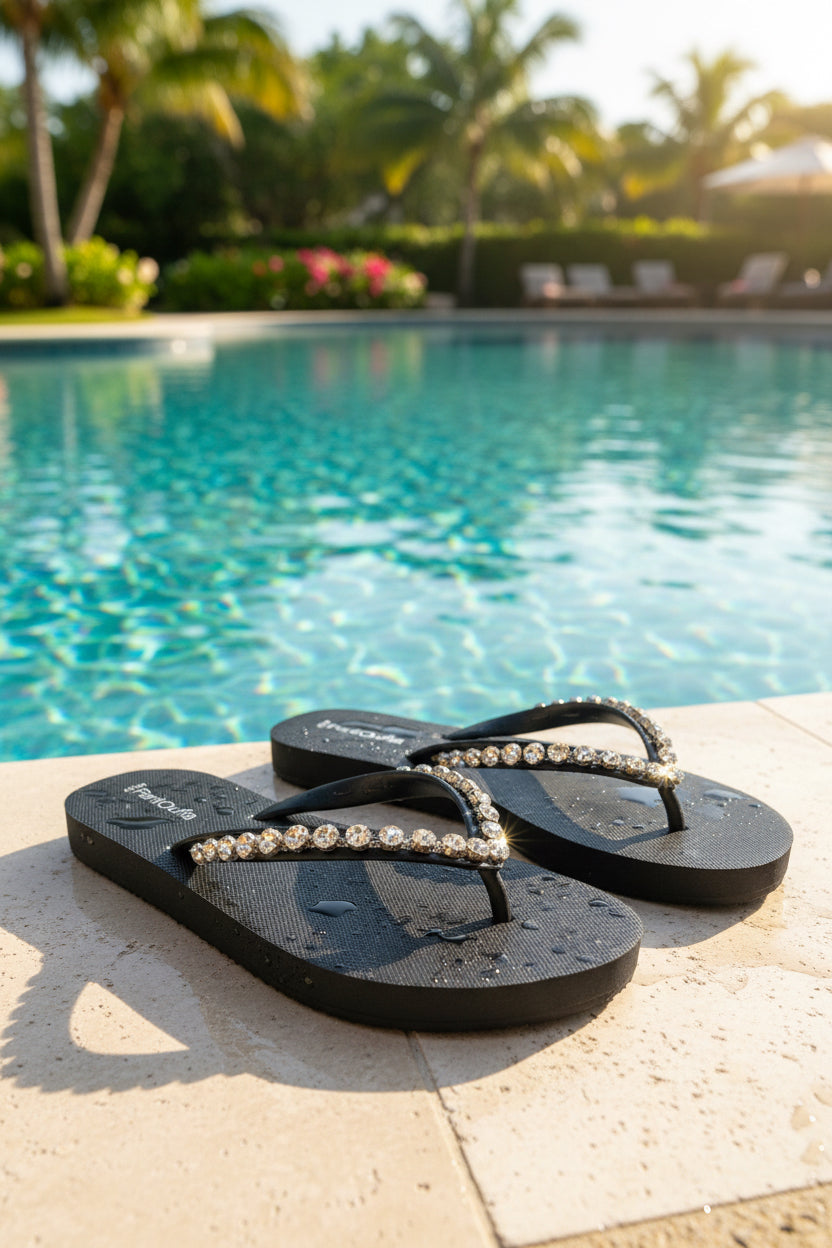 Crystal woman Flipflop