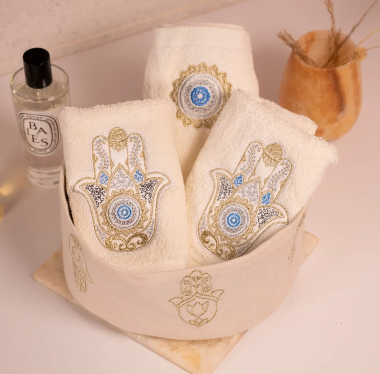 Kaff eye guest towels set