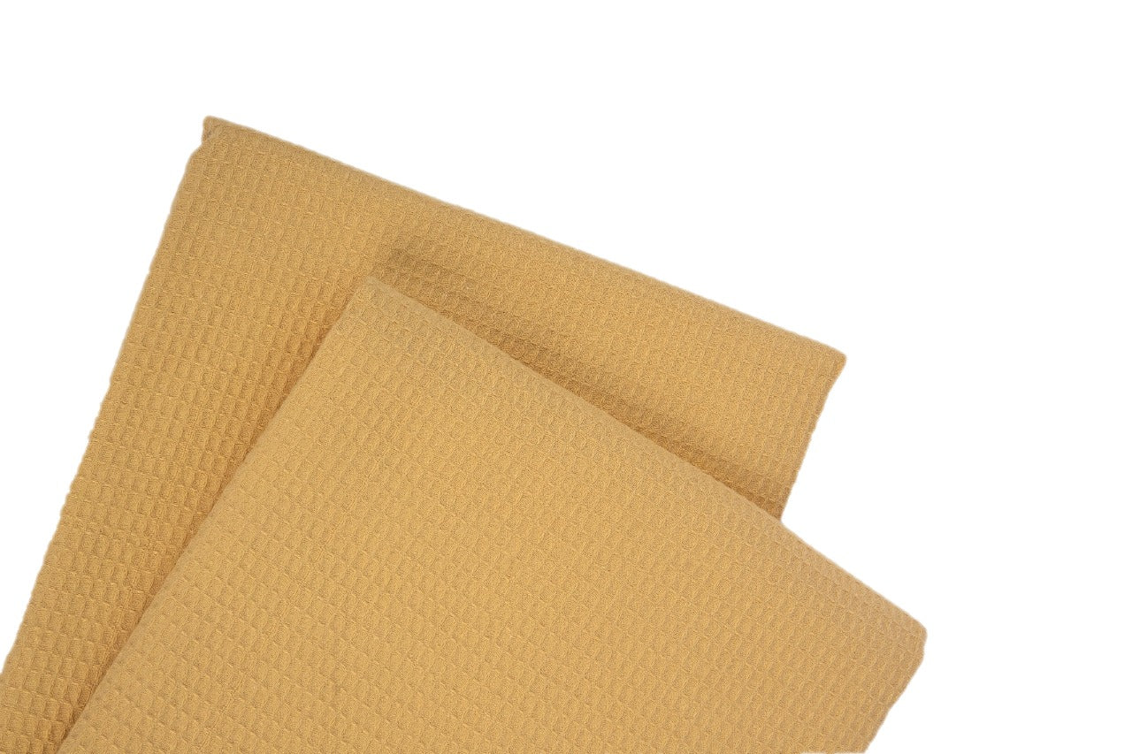 Waffle bed cover