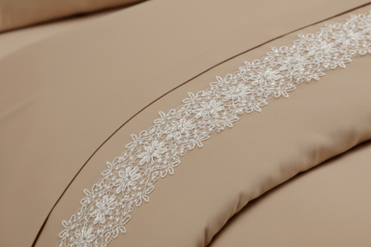 Flower fence bed sheet set