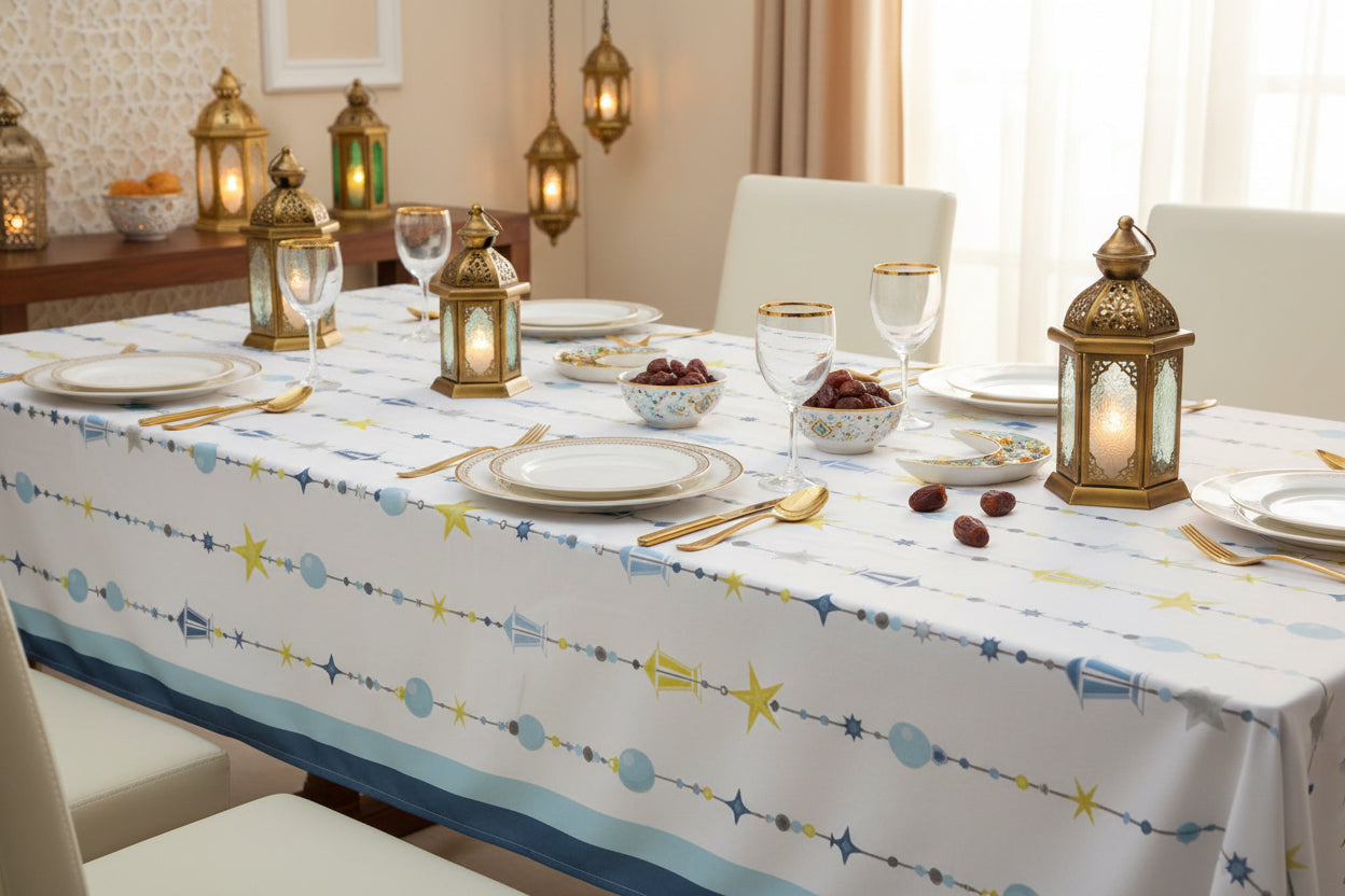 Lanterns chain table cover