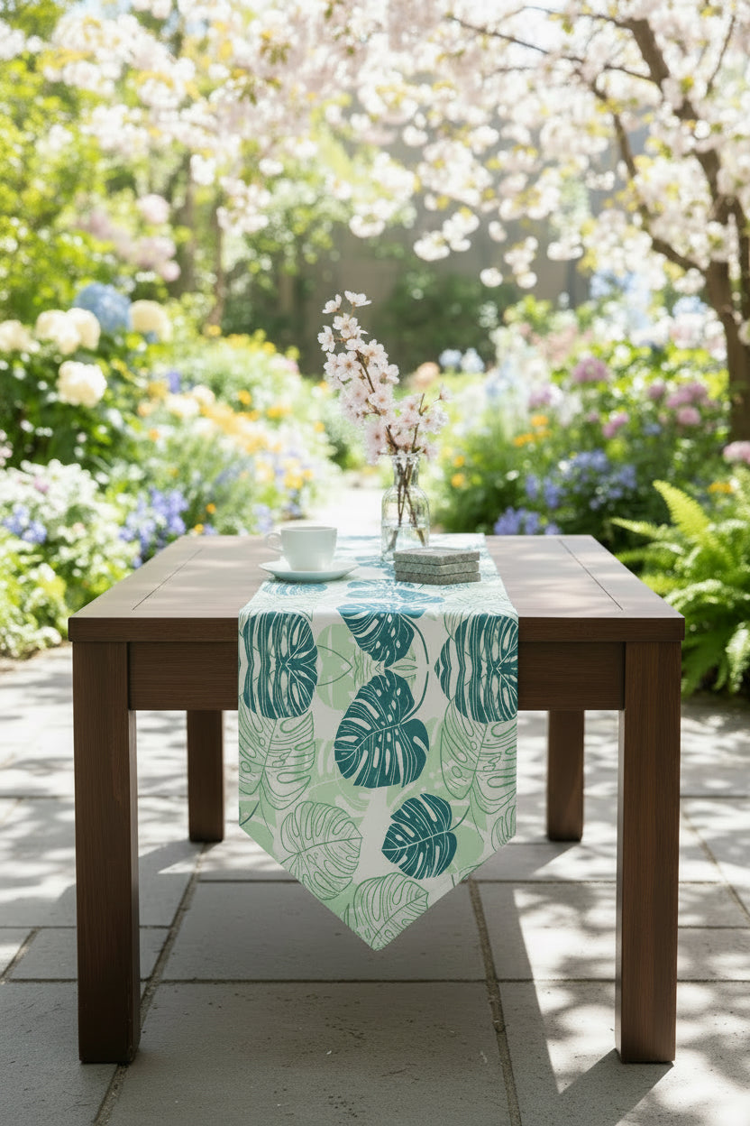 Jungle table runner