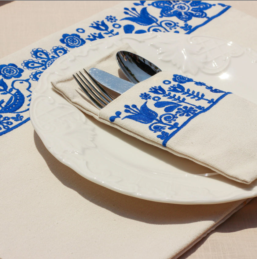 Scandi utensil pocket set