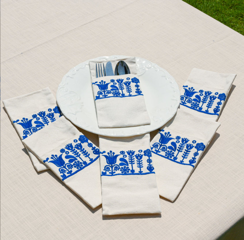 Scandi utensil pocket set