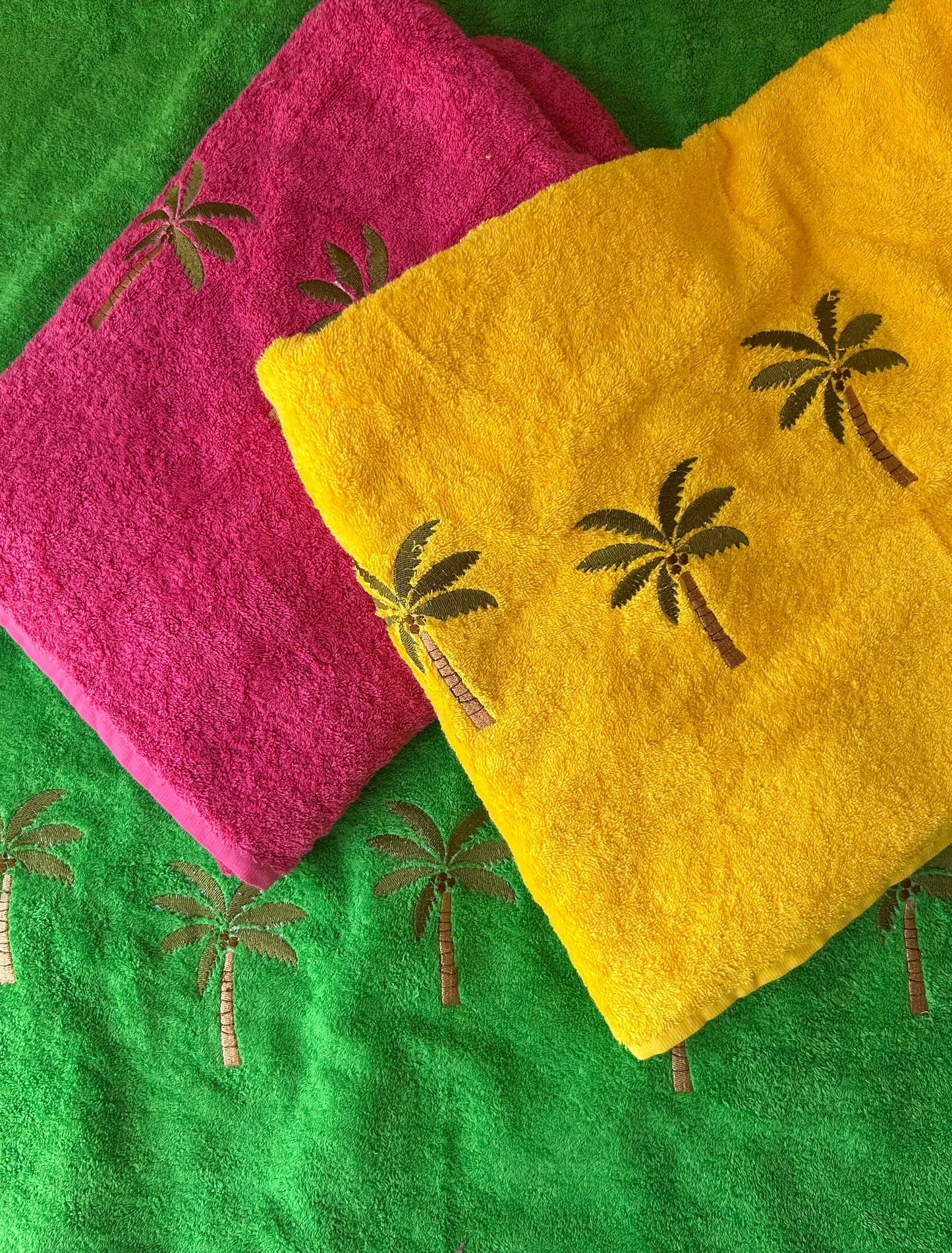Palm beach towel