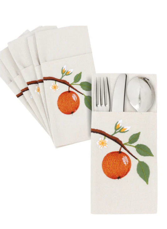 Citrus utensil pockets