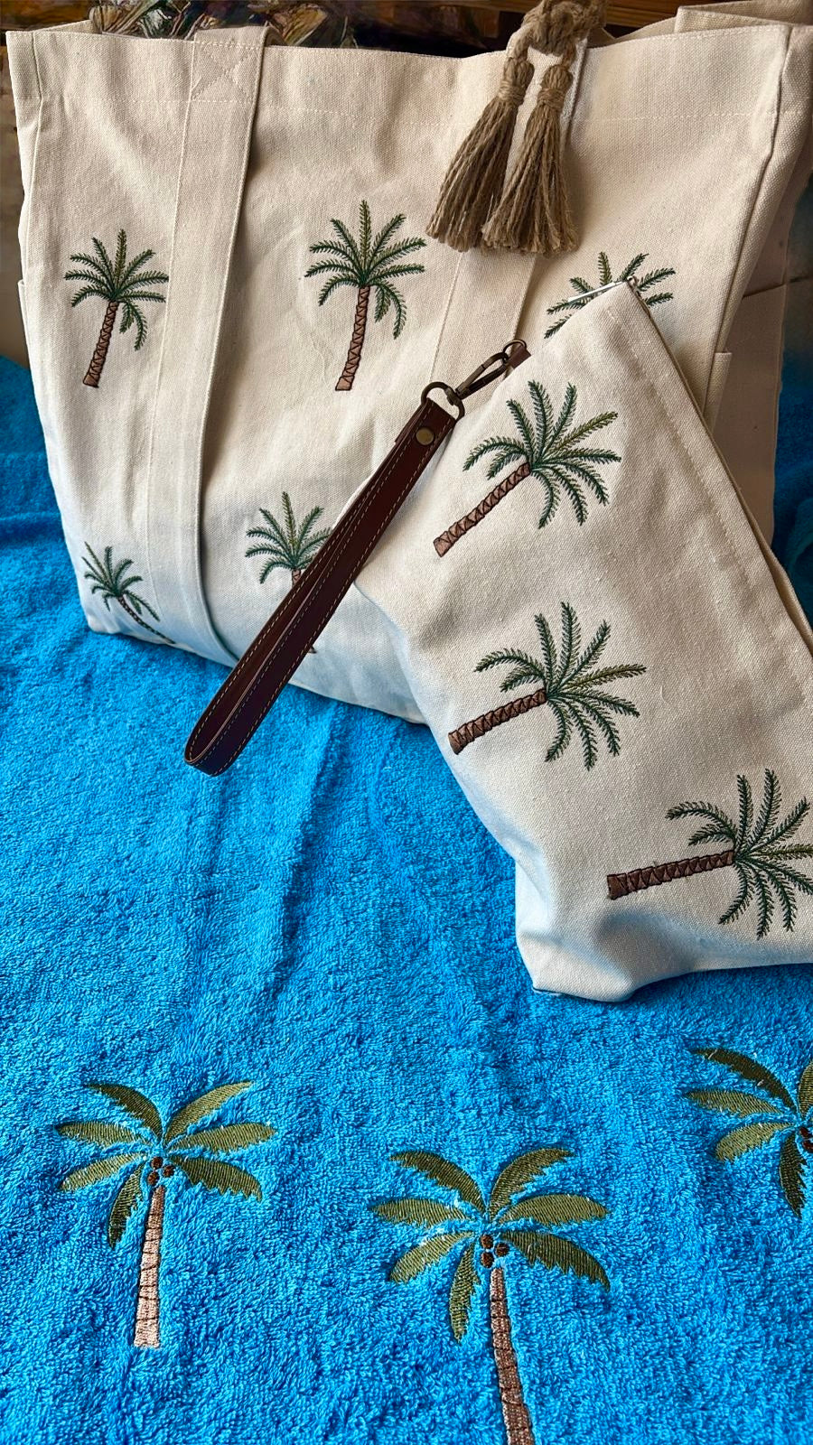 Palm beach bag