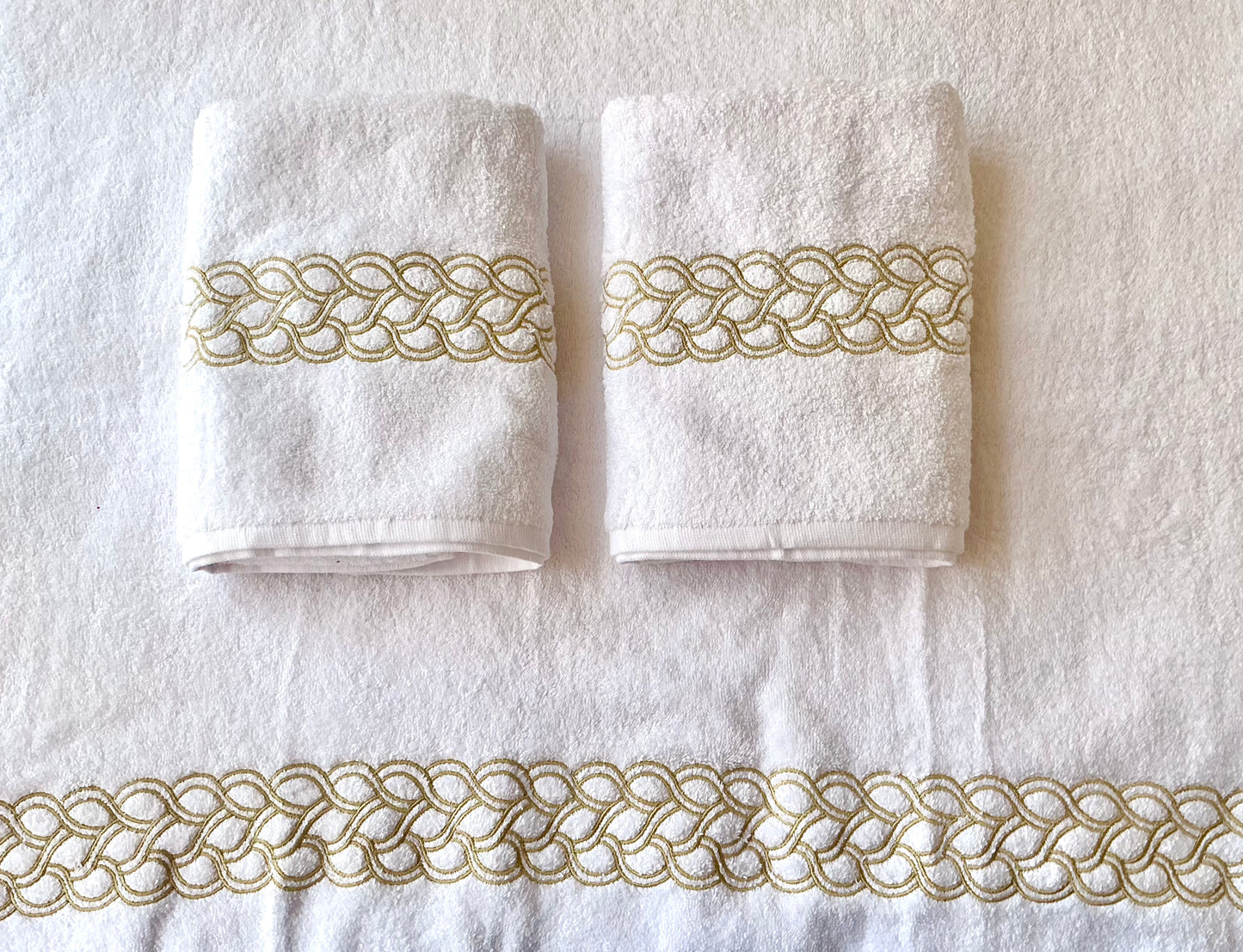 Chain towel set
