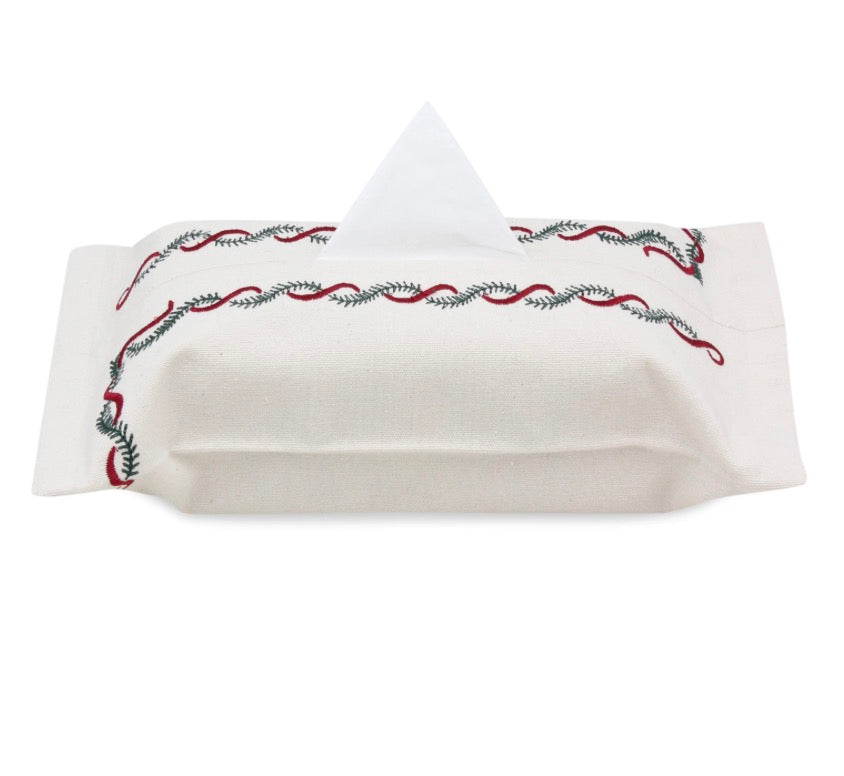 Christmas garland tissue cover