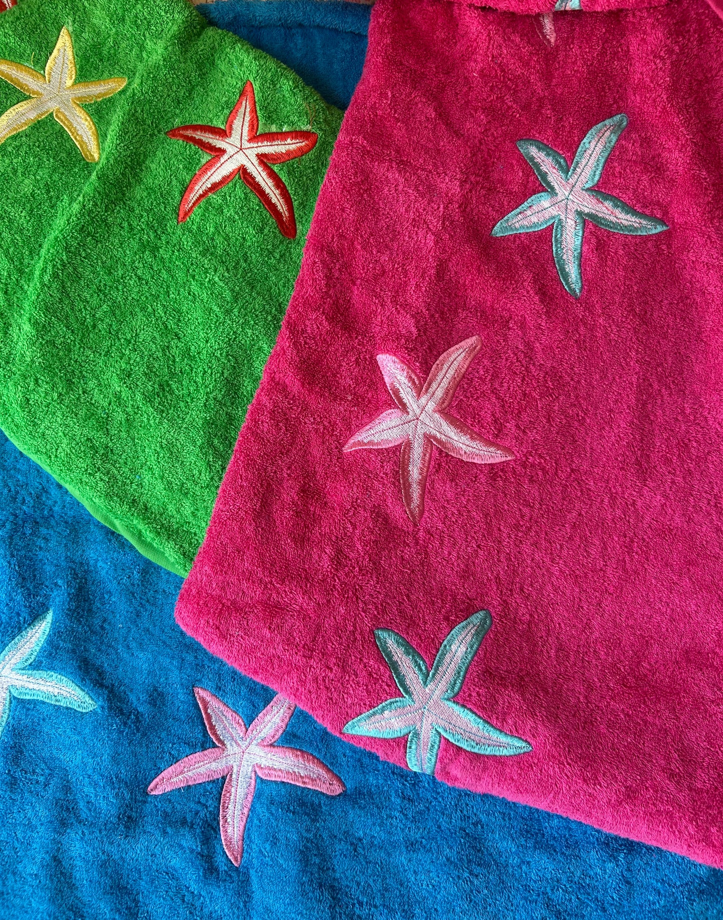 Star fish beach towel