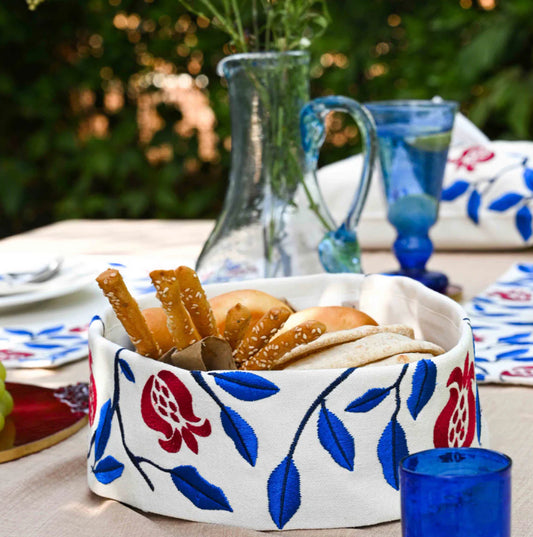 Pomegranate bread basket