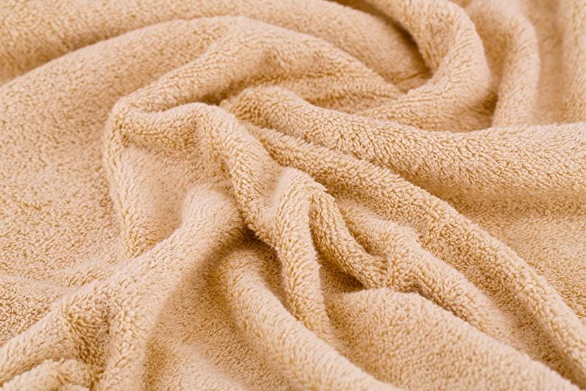 Plain cotton towels