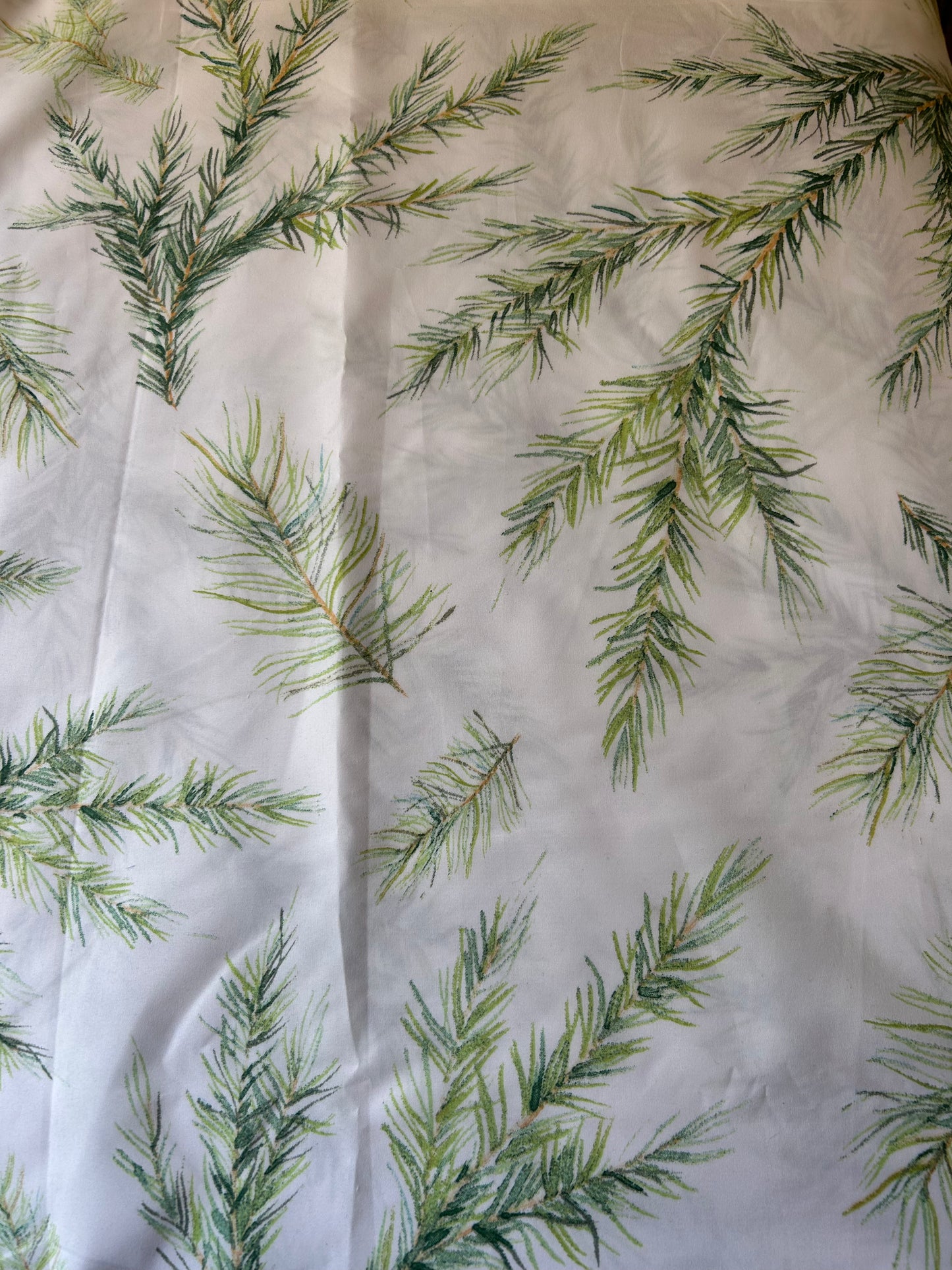 Green fern bed sheet sets