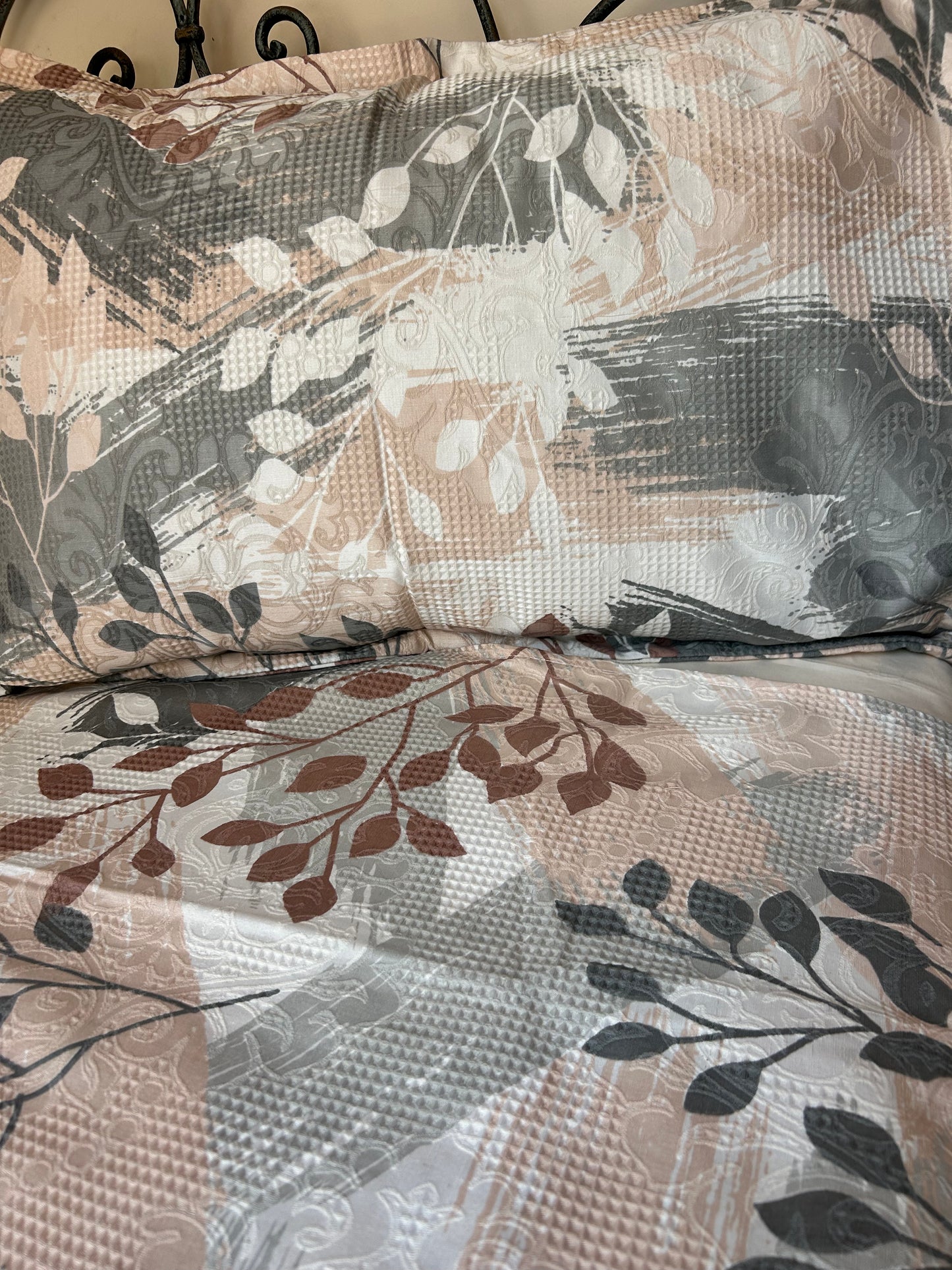 Autumn branches printed coverta