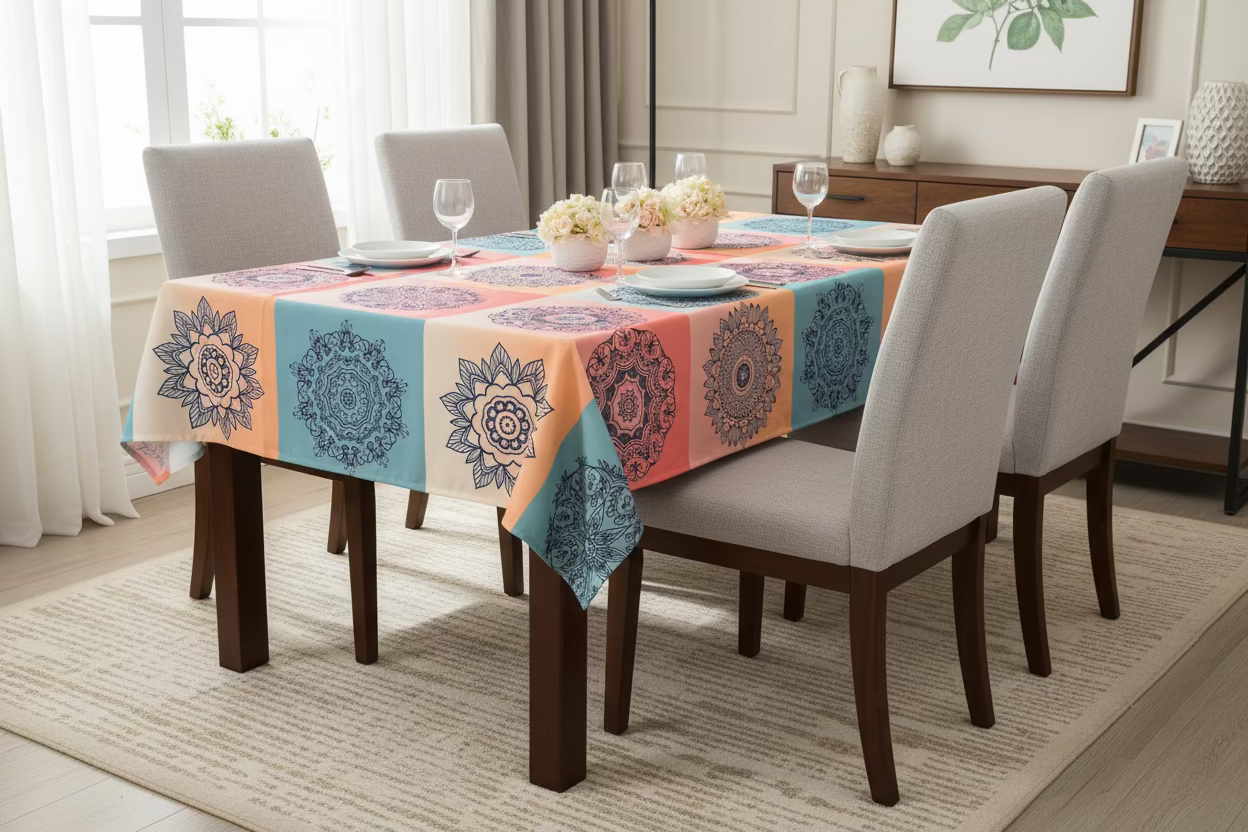 Mandala table cover