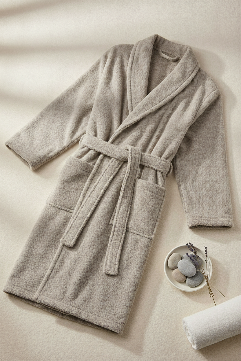 Cotton Terry Bathrobe