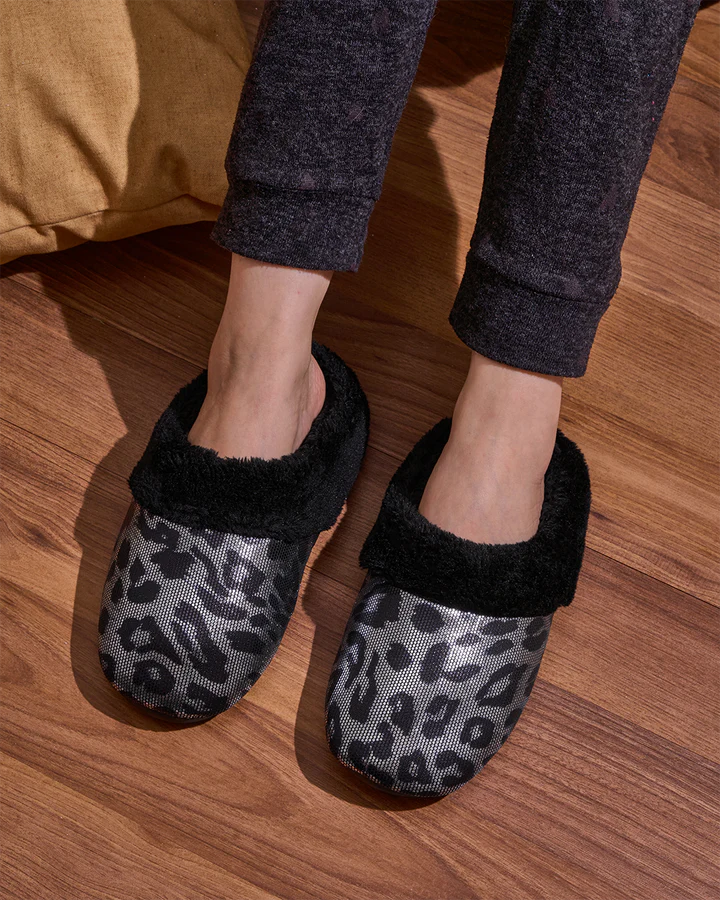 Metallic Tiger slipper