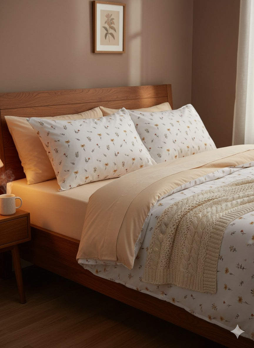 Printed bed sheet collection