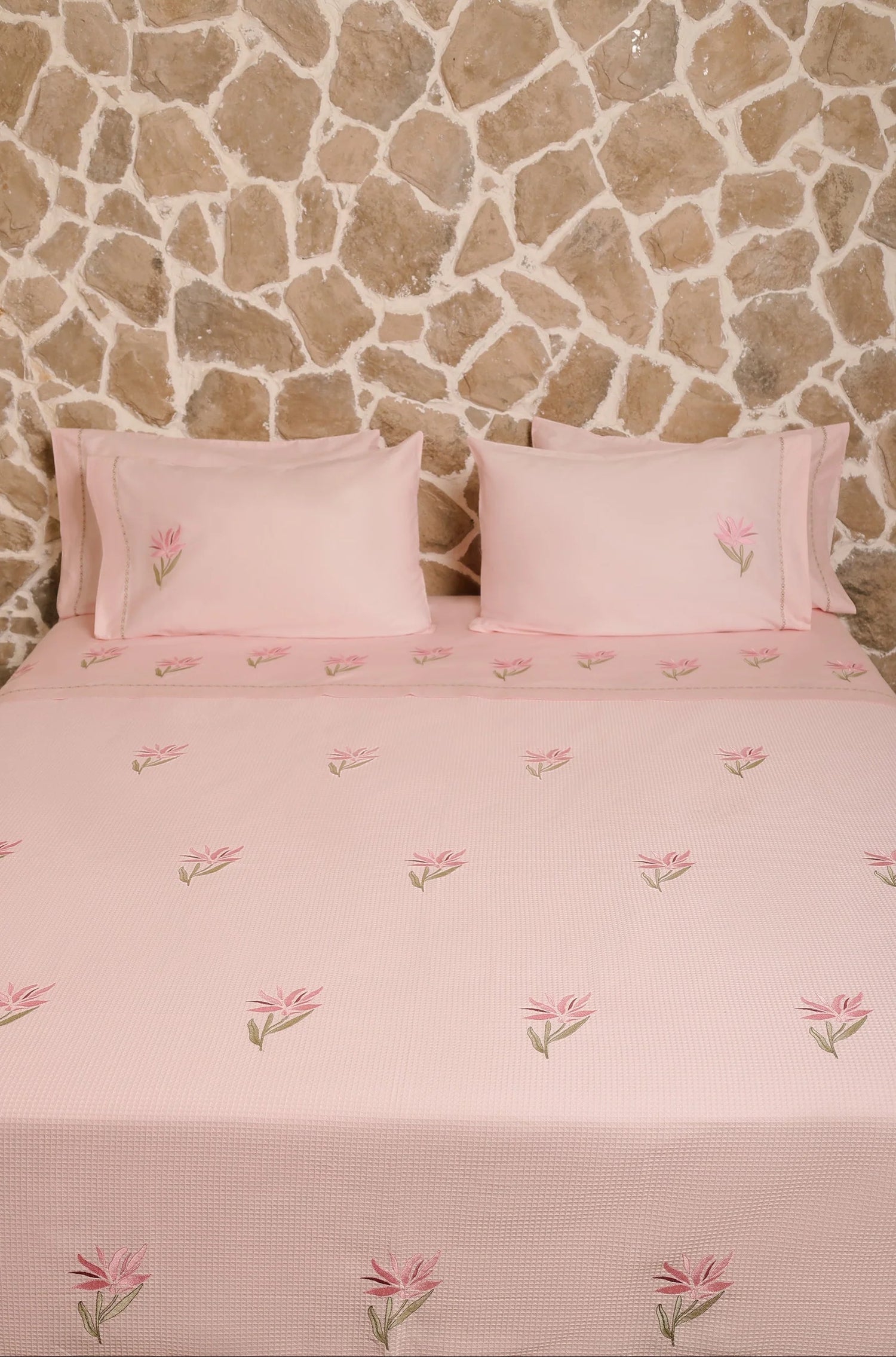 Embroided bedsheet collection