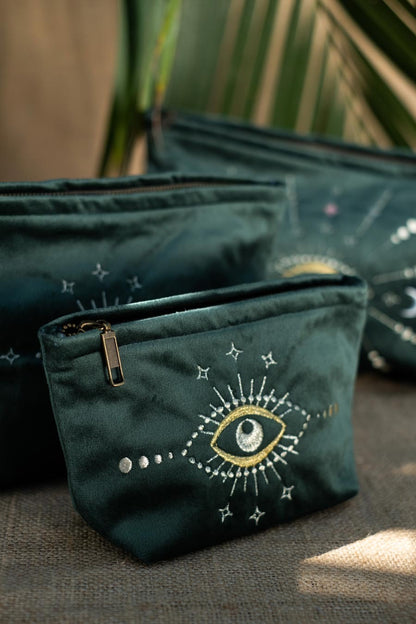 Lunara velvet pouch