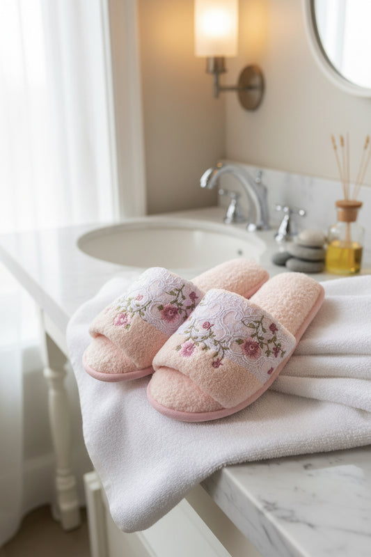 Flower slipper
