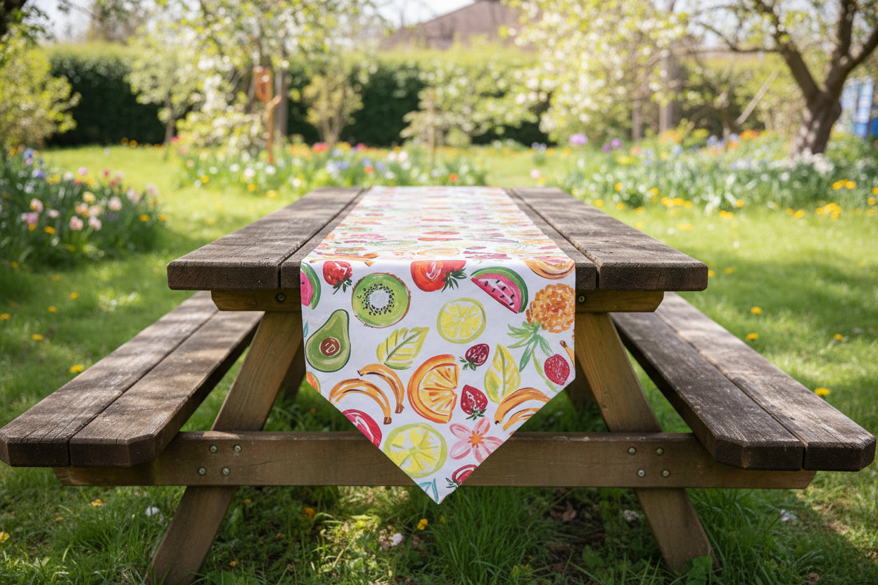 Fruit table runner
