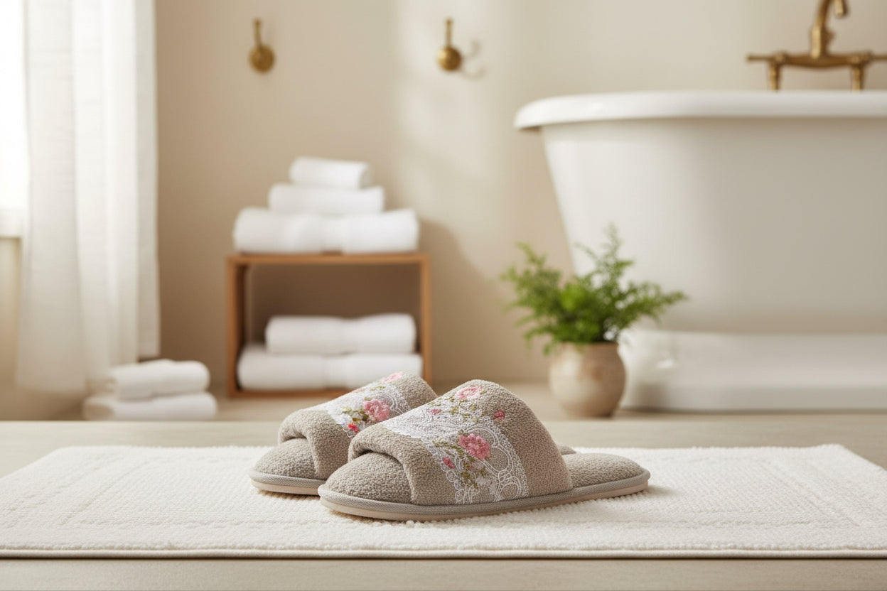 Flower slipper