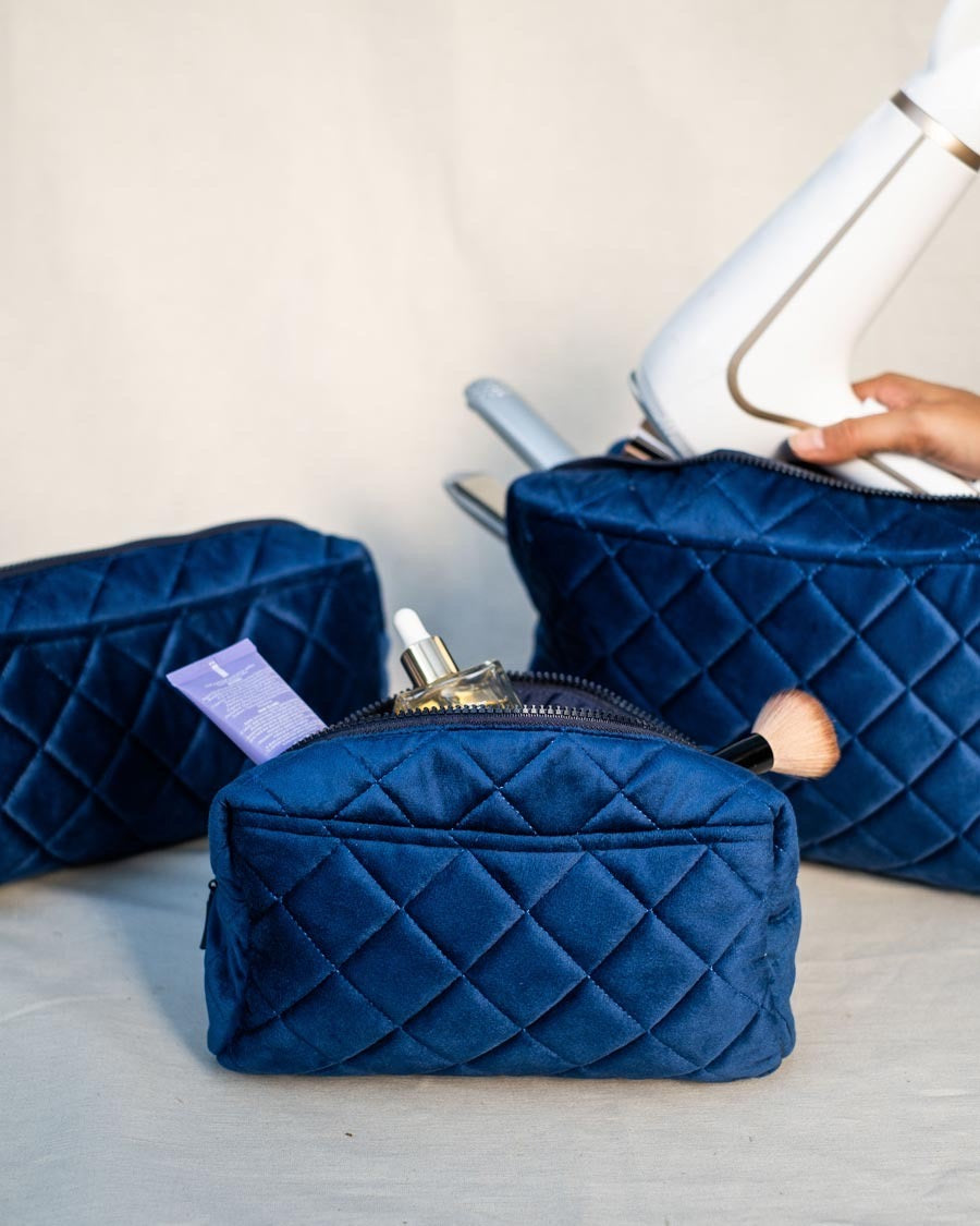 Velvet Puff Pouch