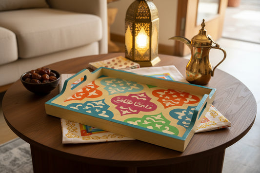 Damyman amer wooden tray