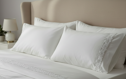 Flower vein bed sheet set