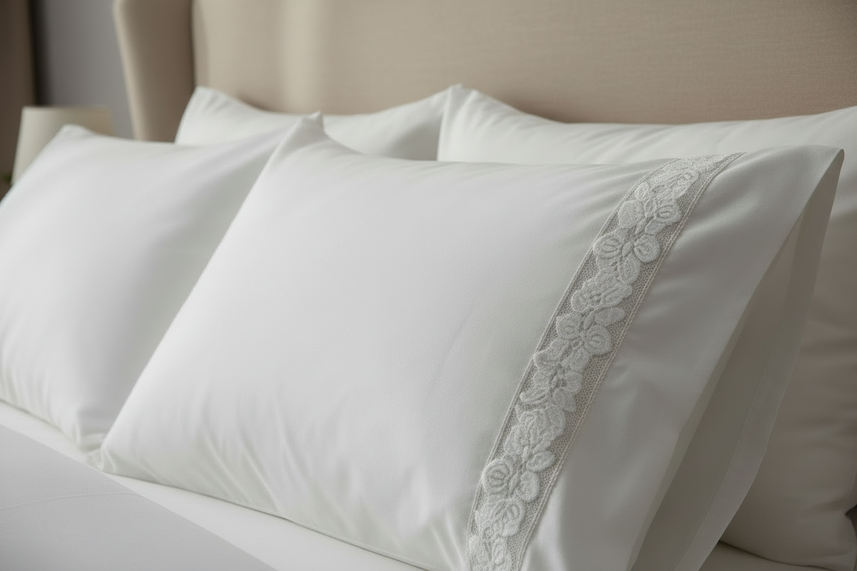 Flower vein bed sheet set