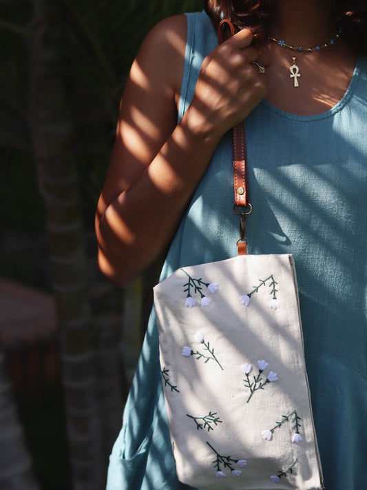 Floral pouch
