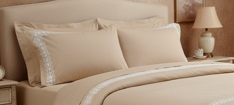 Flower fence bed sheet set