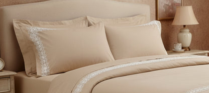 Flower fence bed sheet set