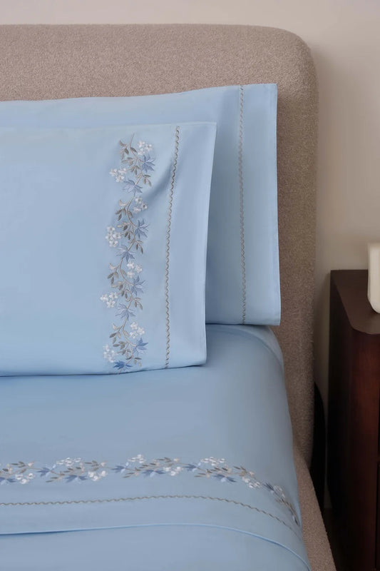 Floral duvet cover