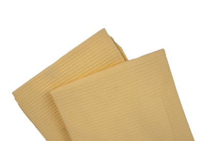 Waffle bed cover