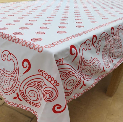 Paisley summer table cover