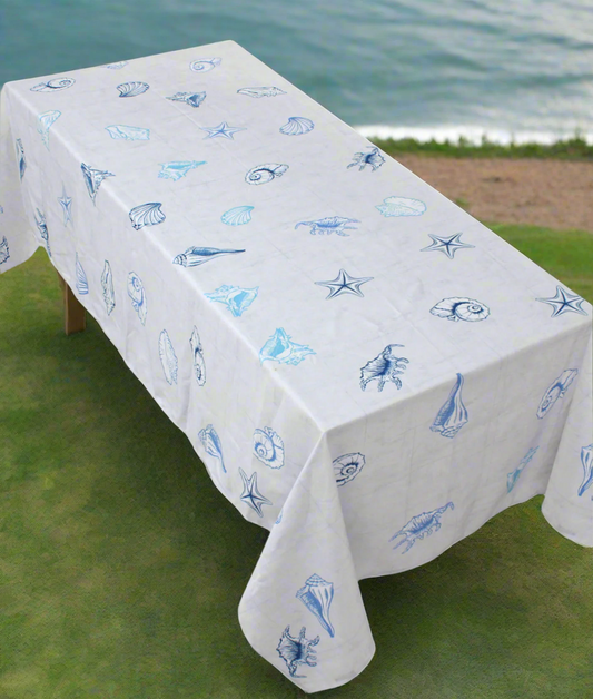 Seashells table cover