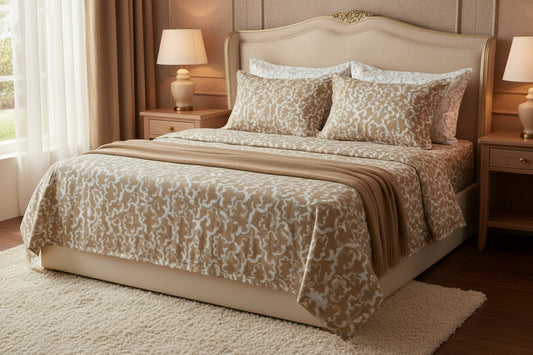 Clouds bed sheet set