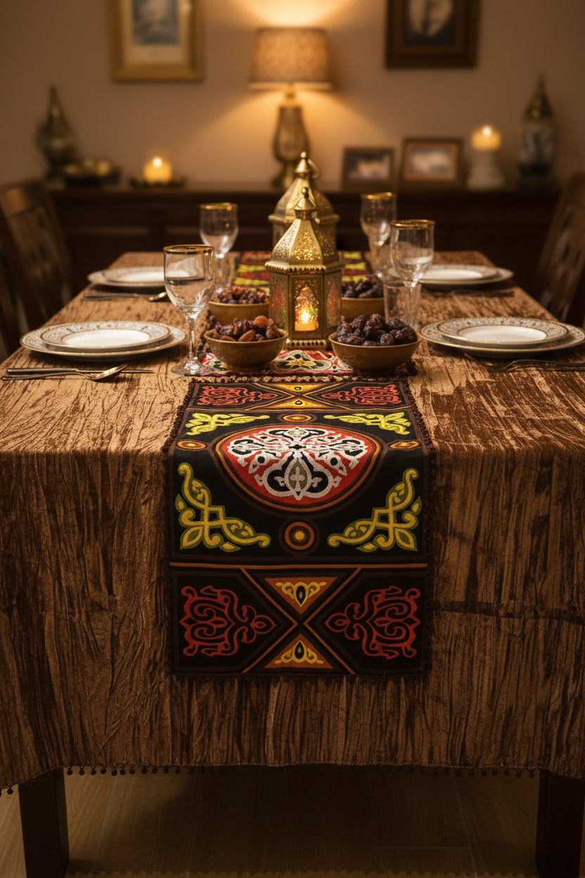 Brown velour khayameya