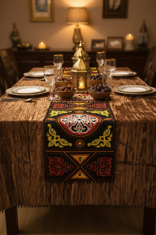 Brown velour khayameya