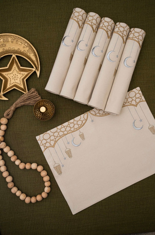 Mashrabiya placemats set