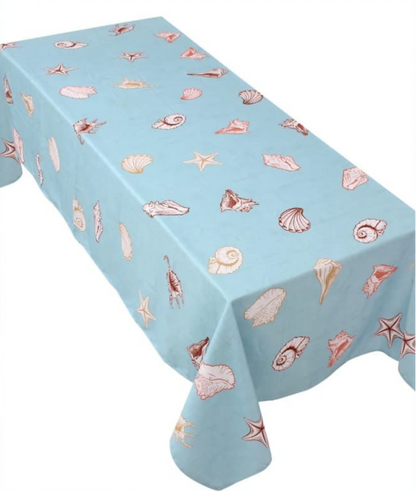 Sea shells table cover