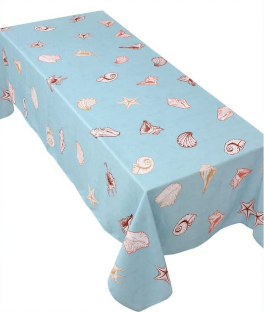 Sea shells table cover