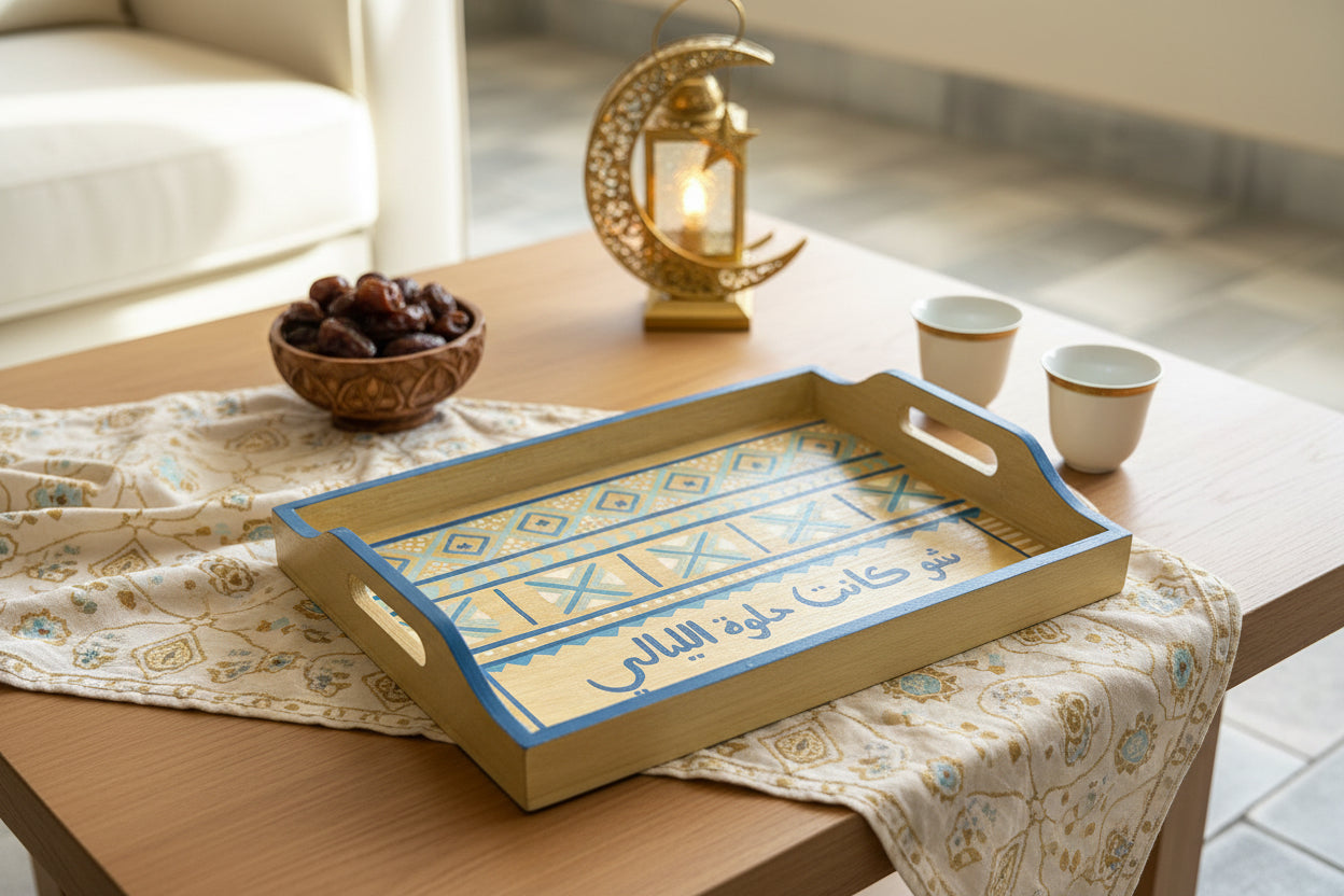 Wooden tray