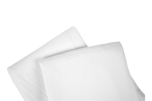 Waffle bed cover