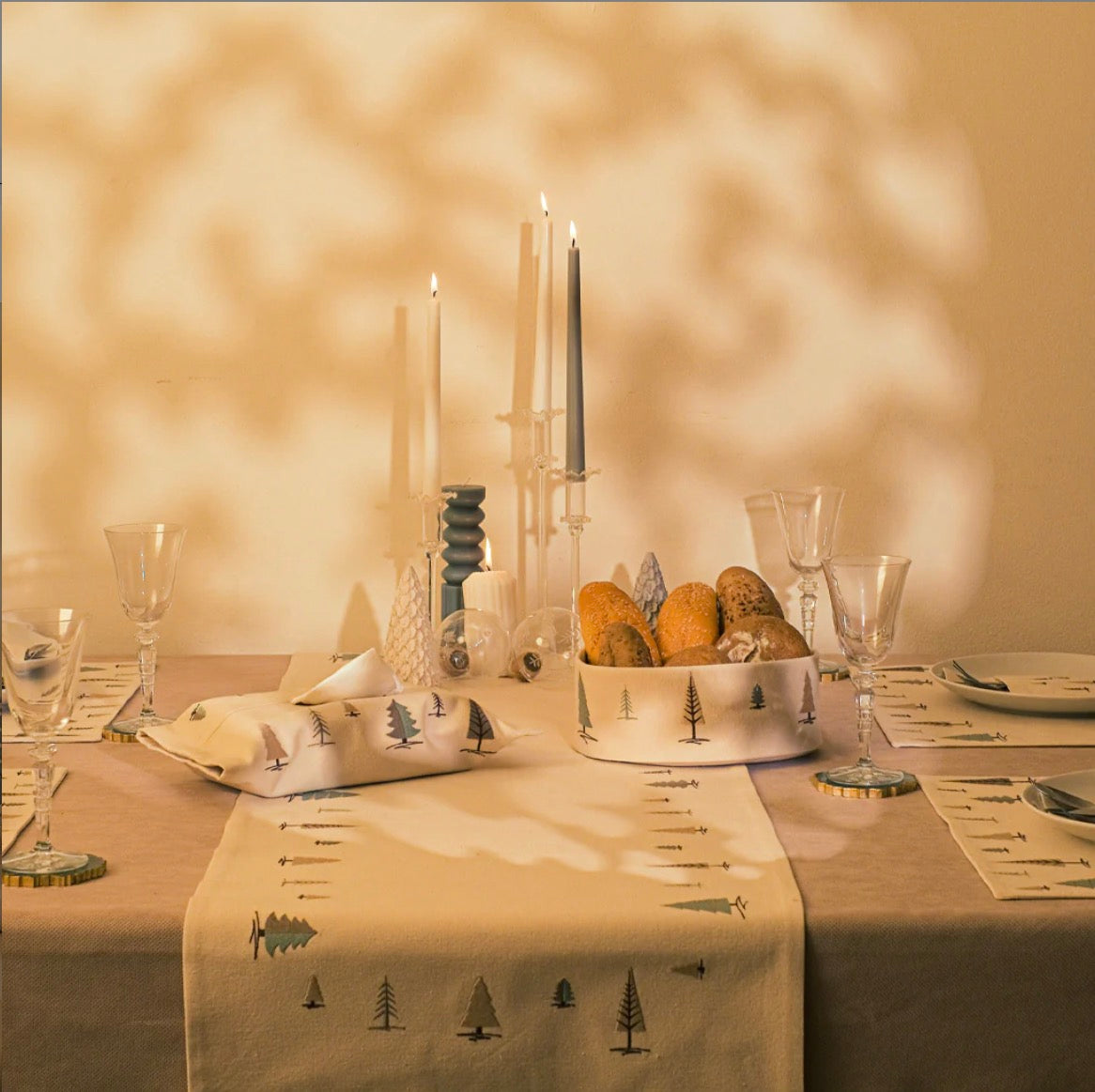 Winter whimsical Table Runner