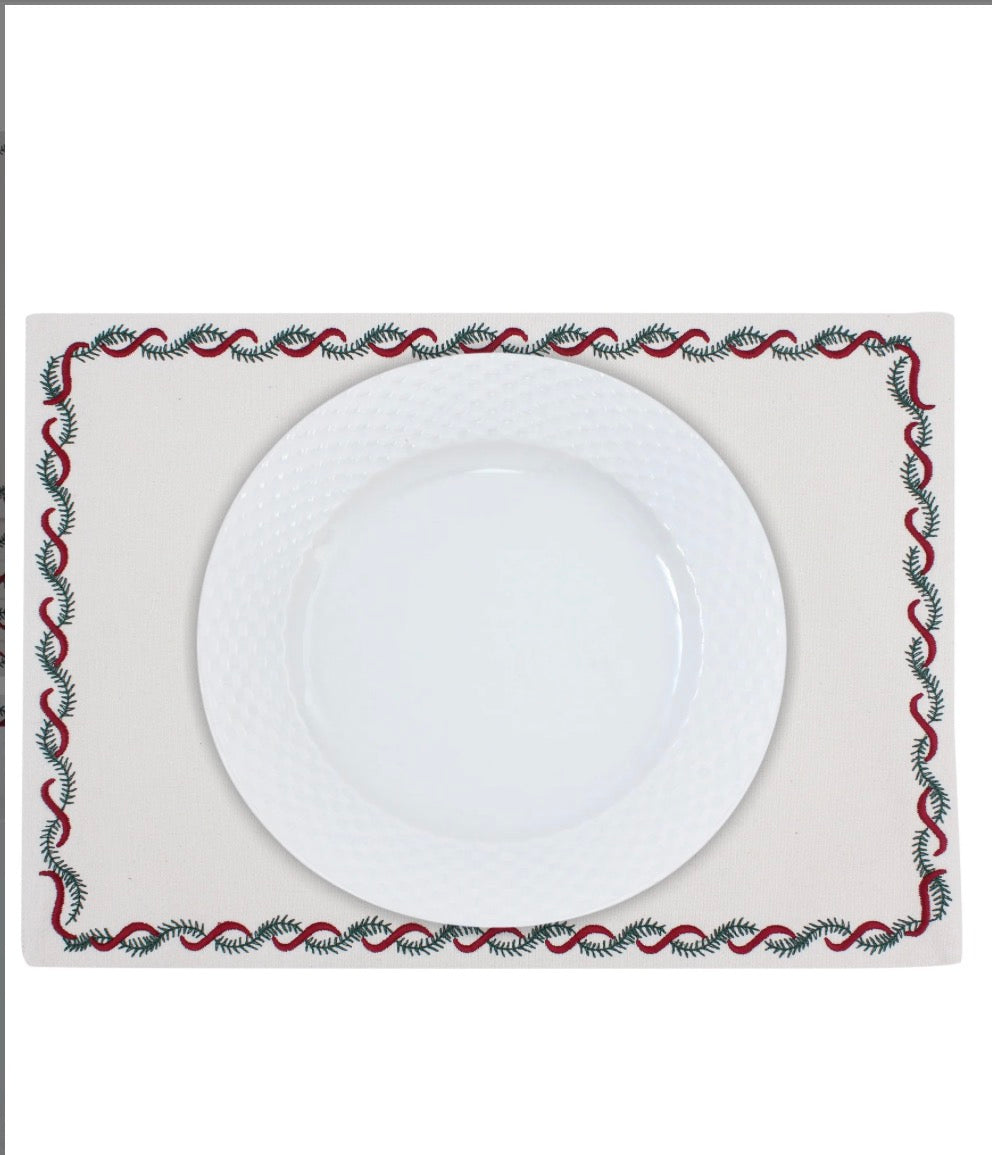 Christmas Garland placemats